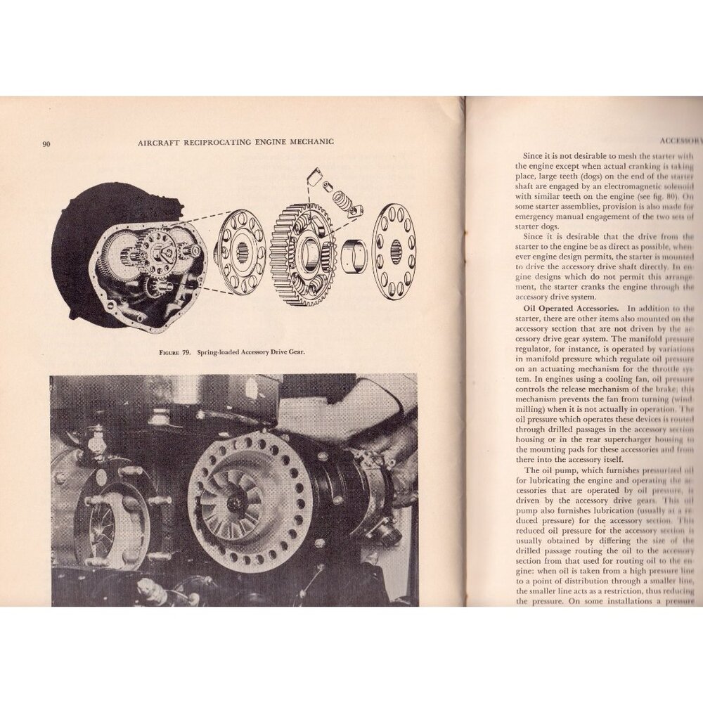 USAF Course 4311 Reciprocating Engine Components 1956 Manual + Extras - Picture 6 of 10